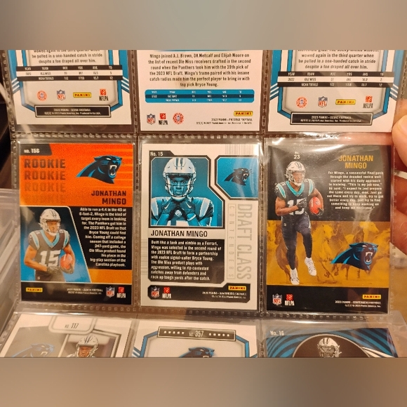 Jonathan Mingo Rookie Card Collection - Picture 13 of 16